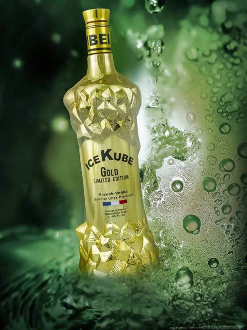 Vodka Icekube Gold tác phẩm