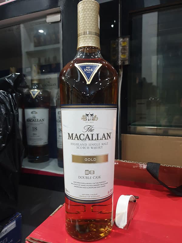 Rượu Macallan Gold UK Xách tay