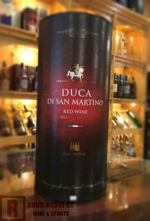 Rượu Vang Bịch Duca Di San Martino Vang Ngọt
