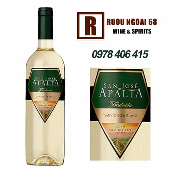 Rượu Vang Apalta Sauvignon Blanc thương hiệu