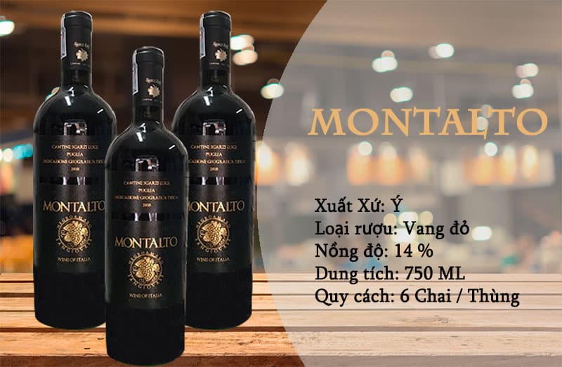 Rượu Vang Motalto Ngon giá rẻ