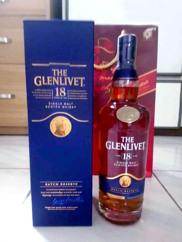Rượu Glenlivet 18 Năm Batch Reserve Thực Tế
