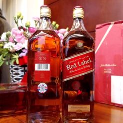 Rượu John Đỏ 1.125L mặt trước sau