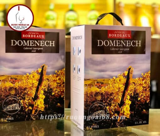 Rượu Vang Bịch Domenech Bordeaux