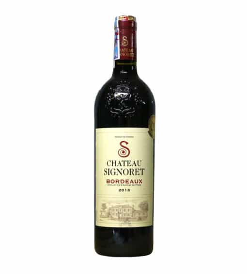 Rượu Vang Chateau Signoret Bordeaux 2018