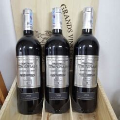 Rượu Vang Chateau Troupian Haut Medoc 13% hộp gỗ 3