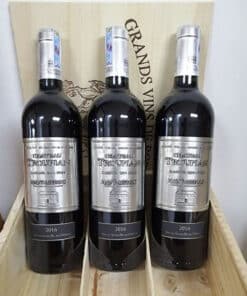 Rượu Vang Chateau Troupian Haut Medoc 13% hộp gỗ 3