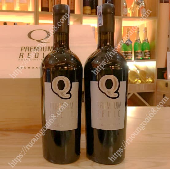 giá Rượu Vang Q Premium Reolo Negroamaro 