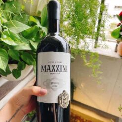 Rượu vang Mazzini Primitivo 17 độ mặt trước