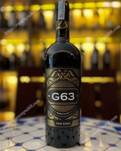 Rượu Vang G63 Vino Rosso
