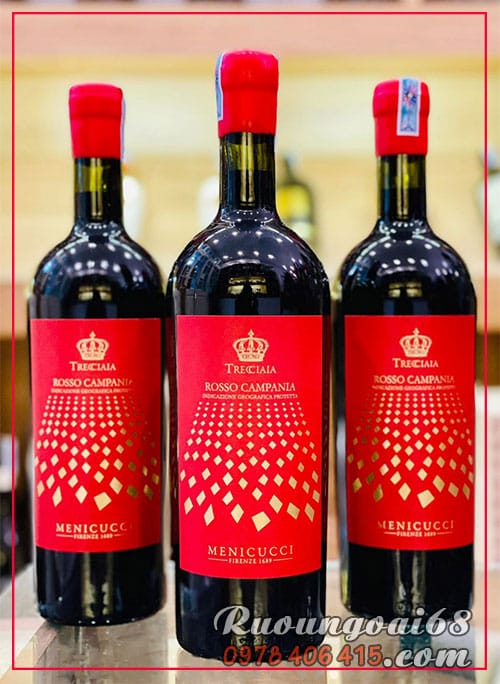 Rượu Vang Menicucci Rosso Campania