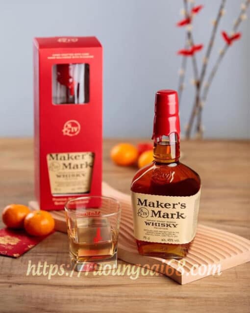Rượu Maker's Mark Hộp Quà Tết