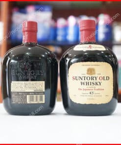 Rượu Suntory Old Whisky hai mặt