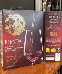 Rượu Vang Bịch Rienda Blend Organic 3l 15% độ