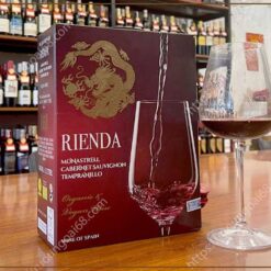 Rượu Vang Bịch Rienda Blend Organic 3l Rượu Vang Bịch Rienda Blend Organic 3l vang hữu cơ