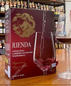 Rượu Vang Bịch Rienda Blend Organic 3l vang hữu cơ