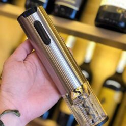 Khui mở rượu vang điện hộp da cao cấp