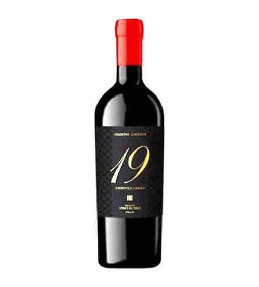 Rượu Vang 19 Anniversario Vino Rosso