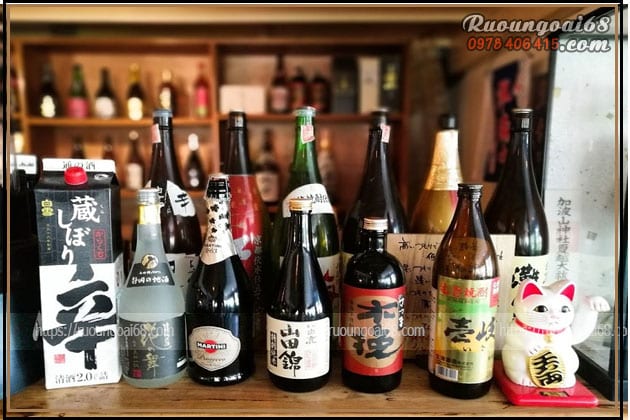 Rượu Sake Nhật các loại