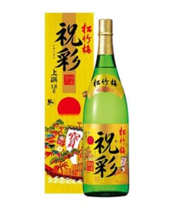 Rượu Sake Vẩy Vàng Hakushika 1.8L