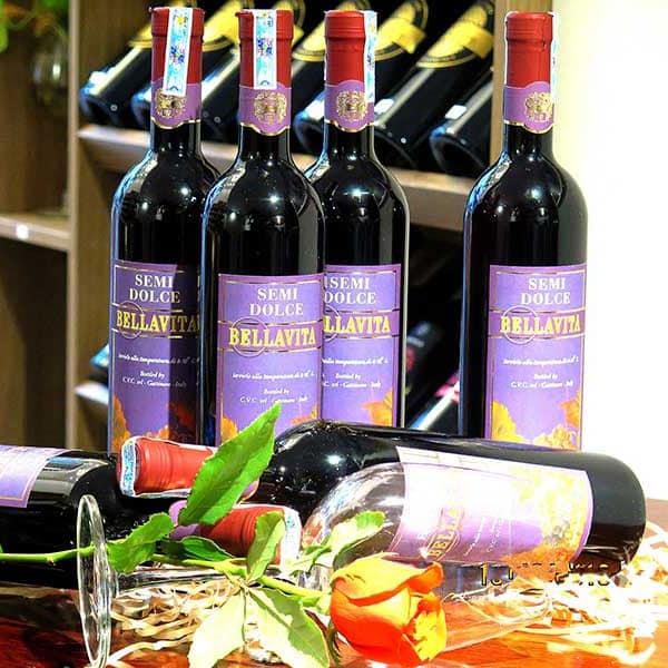 Rượu Vang Bellavita Semi Dolce