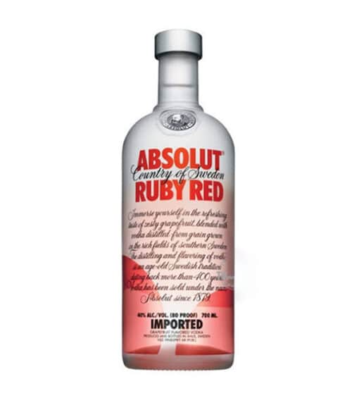 Rượu Vodka Absolut Ruby Red