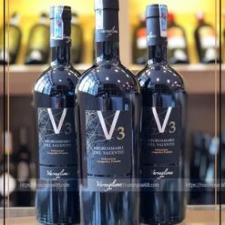 Rượu Vang V3 Negroamaro Del Salento