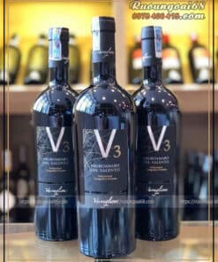 Rượu Vang V3 Negroamaro Del Salento