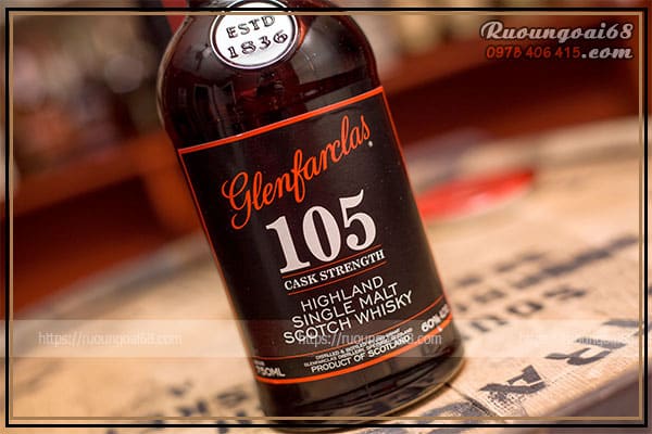 Glenfarclas 105 Cask Strength thể hiện hương vị quyến rũ khiến nó trở nên khác biệt