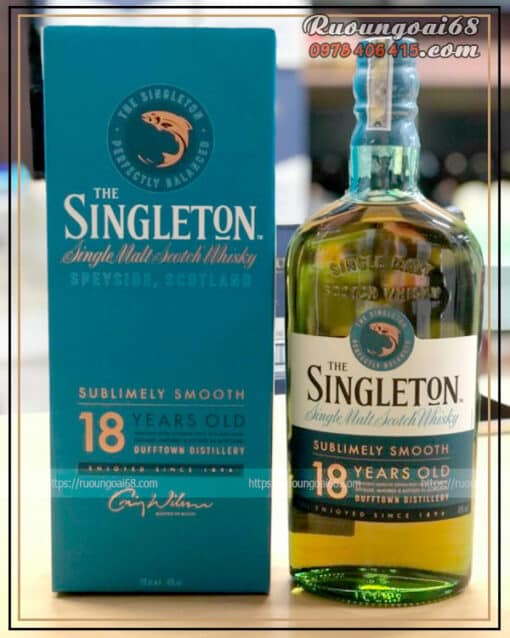Rượu Singleton 18 Năm Dufftown là một trong những thương hiệu whisky danh tiếng của Scotland