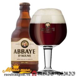 Bia Bỉ Abbaye D'aulne Brune