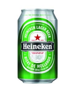 Bia Heineken Hà Lan 5% lon 330 ml