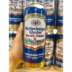 Bia Weltenburger Kloster Barock Dunkel Đức 4,7% lon 500ml