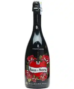 Champagne Queen of Hearts Black