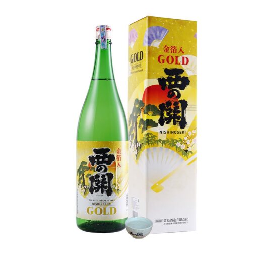 Rượu Sake Nishino Seki Gold Leaf 1800ml
