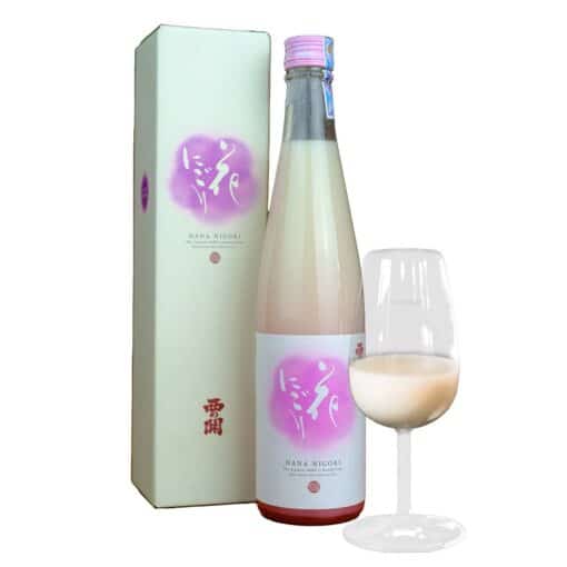 Rượu Sake Nishino Seki Hana Nigori (15%) 500ml