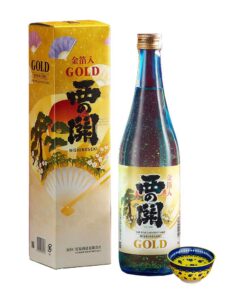 Rượu Sake Nishinoseki Vảy Vàng (15%) 720ml