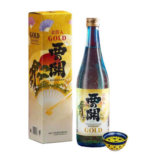 Rượu Sake Nishinoseki Vảy Vàng (15%) 720ml