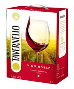 Vang Tavernello Vino Rosso BIB 3L