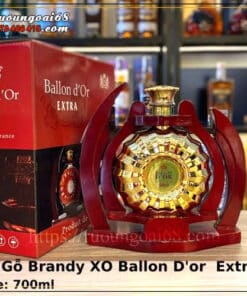 Rượu Ballon Dor XO Extra Gold Kệ Gỗ
