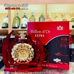 Rượu Ballon Dor XO Extra Gold Kệ Gỗ