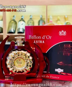 Rượu Ballon Dor XO Extra Gold Kệ Gỗ