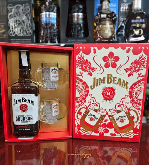 Rượu Jim Beam Hộp Quà 2024