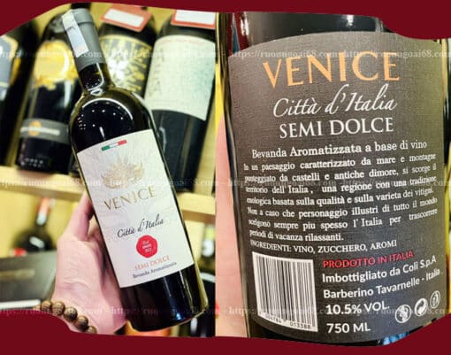 Rượu Vang Ngọt Venice Semi Dolce