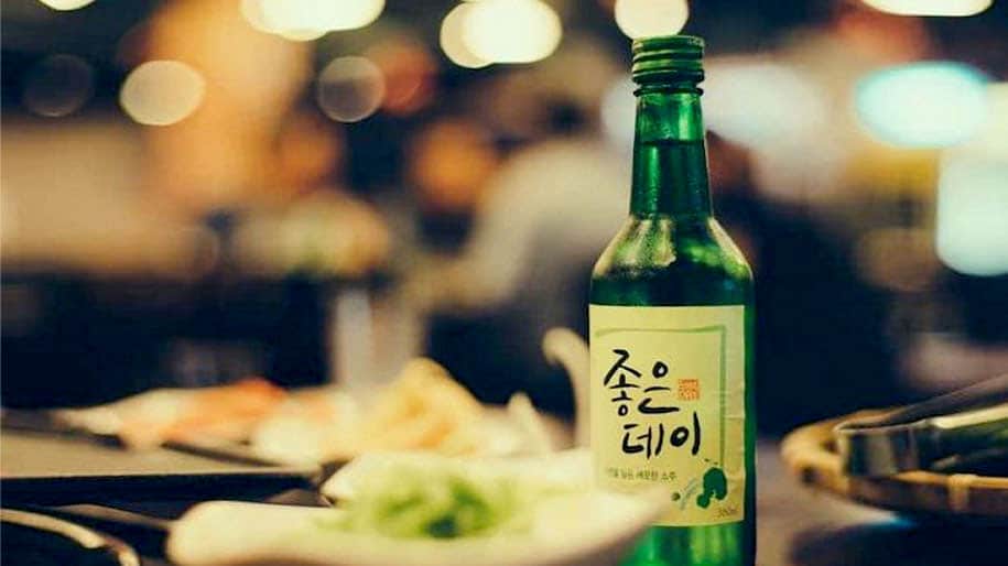 Hương vị rượu soju và nồng độ