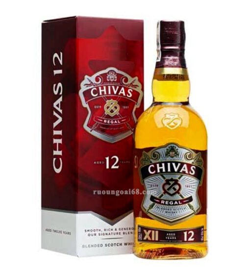Rượu Chivas 12 Năm Mẫu Mới