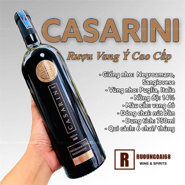 Rượu Vang Ý Casarini