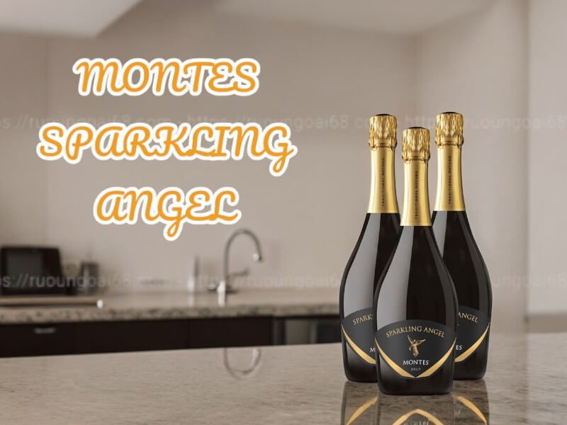 Rượu Vang Montes Sparkling Angel Brut
