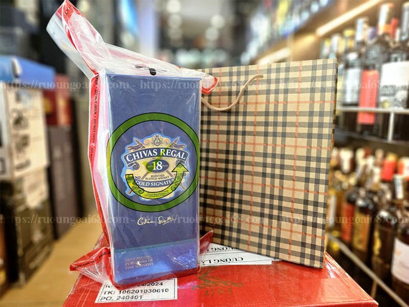 Rượu Chivas 18 1 Lít Xách Tay