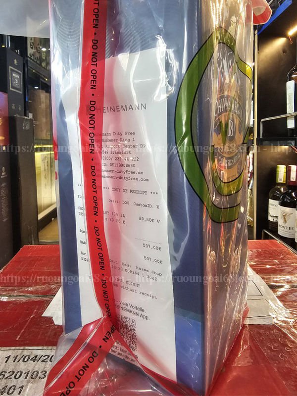 Rượu Chivas 18 1 Lít Xách Tay